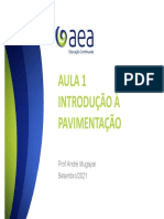 AEA - OBRAS - Aula 01 - Intro Pavimentacao PDF