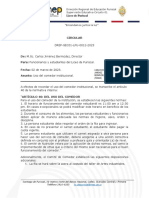 Circular DREP-SEC01-LPU-0012-2023 Uso Del Comedor Institucional PDF
