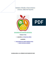 Trabajo Final Diplomado de Nutrición Deportiva PDF