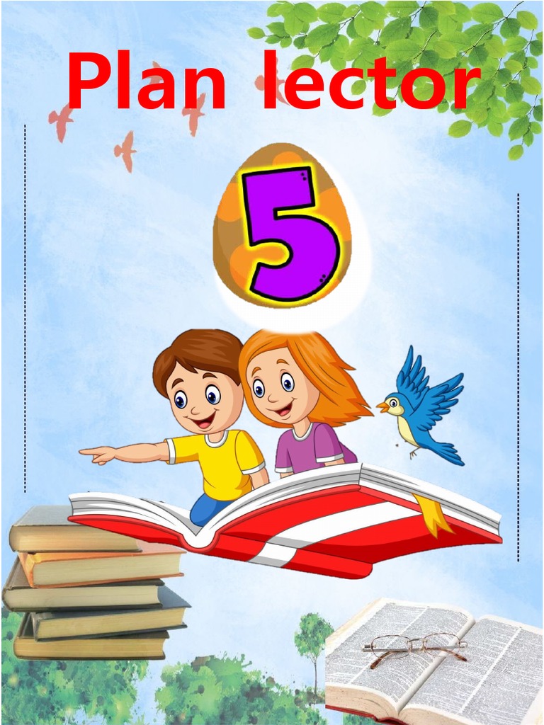 Portadas para Plan Lector Quinto Grado | PDF | Salón de clases | Maestros