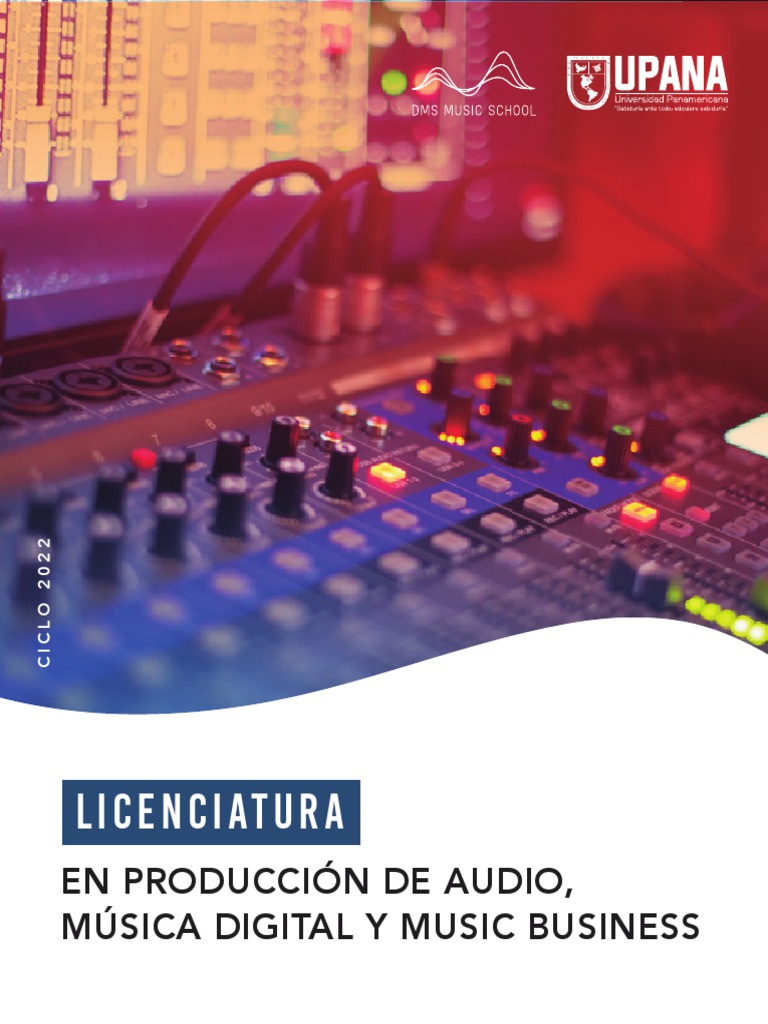 Lic en Producción de Audio Música Digital y Music Business, PDF, Grabación y reproducción de sonido.
