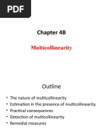 CH 5 - Multicollearity