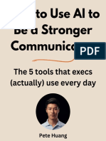 Ai Tools For Communication PDF