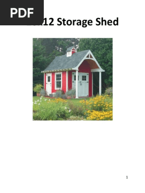 10x12 Storage Shed