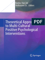 Theoretical Approaches To Multicultural Positive Psychological I 2019 PDF