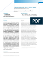 Taxonomía de Entornos Desarrolladores de Carrera Dual en España