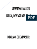 Wajib Memakai Masker