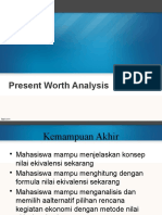 4. Present worth analysis