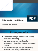 Nilai Waktu Dari Uang