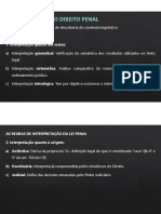 As regras de interpretação da lei penal