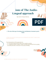 The Audio-Lingual Approach (Questions)