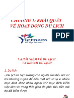 Chương 1: Khái Quát Về Hoạt Động Du Lịch