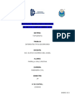 Diferentes Tipos de Errores