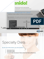 Classic Specialty Diets 1 - 2