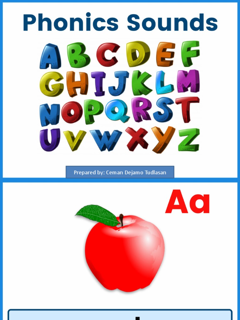 Phonics A To Z PDF