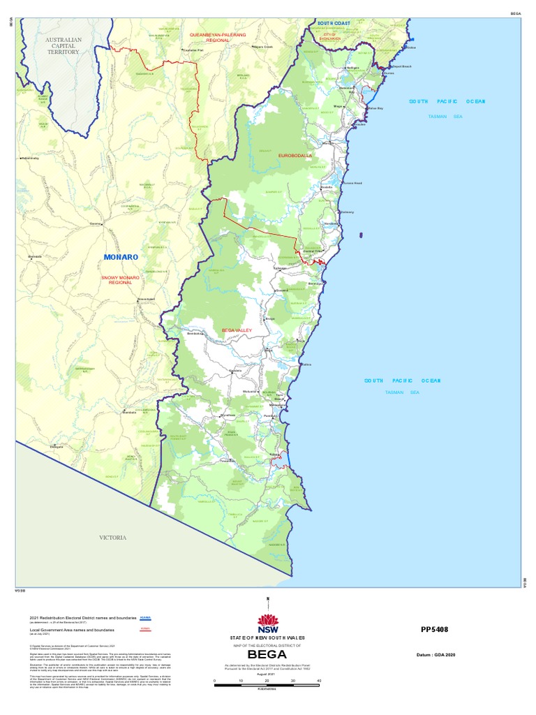 Electoral Maps - Bega | PDF