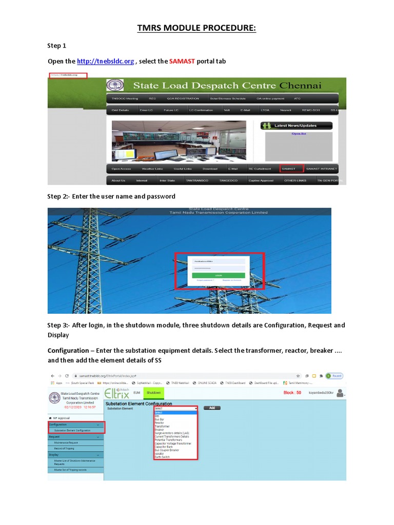 SAMAST ShutdownModuleProcedure | PDF