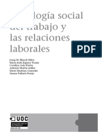 Psicología Social Del Trabajo y Las Relaciones Laborales