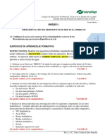Guia de Ejercicios de Aprendizaje Unidad 1.1 - Manejo de Redes PDF