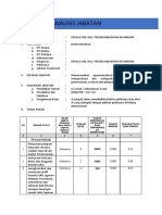 ANALISIS JABATAN KEPALA SUB BAG PERENCANAAN