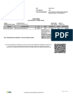 Factura electrónica con detalles de productos y cliente