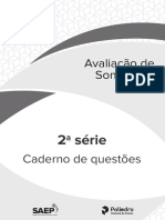 Avaliação Sondagem 2 Serie 2023 Prova-1 PDF
