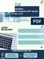 Sosialisasi SIPT Iklan OTSK PDF