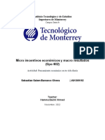 Micro Imcentivos Económicos y Macro Resultados (Gpo 602) : Instituto Tecnológico y de Estudios Superiores de Monterrey