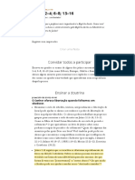 30 de Maio A 5 de Junho. Juízes 2-4 6-8 13-16 - "O Senhor Levantou ( ) Um Libertador"