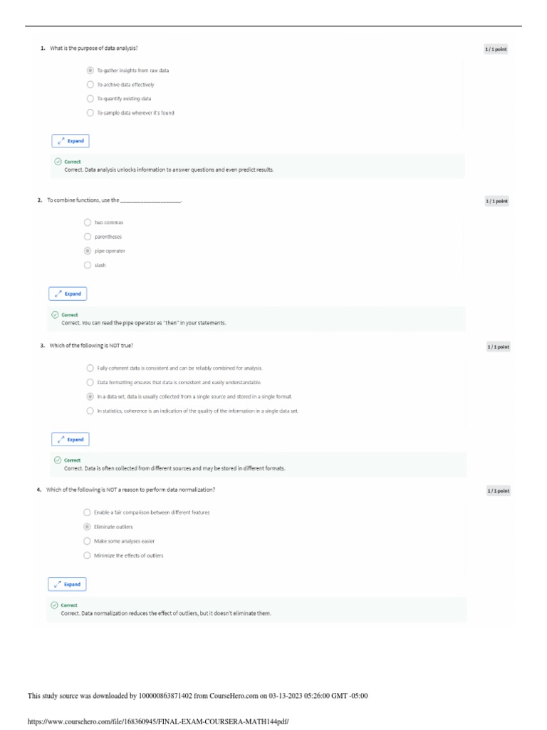 Final Exam Study Guide for Math 144 | PDF