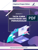 Panduan Registrasi Akun Perusahaan