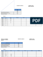 Horarios La Floresta Nuevo Ingreso Matutino 29-10-2022