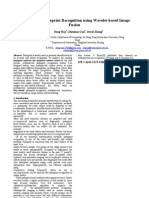 Multispectral Palmprint Recognition Using Wavelet-Based Image Fusion