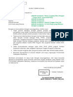 Format Surat Pernyataan 5 Poin Pemberkasan PPPK Tahun 2022