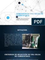 Dimensionar Una Celda de Combustible