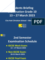 Gr10 - Students Briefing - Mock Exam - 13-27 MAR 2023