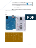 Circuitos mecatrónica Wokwi ejercicios