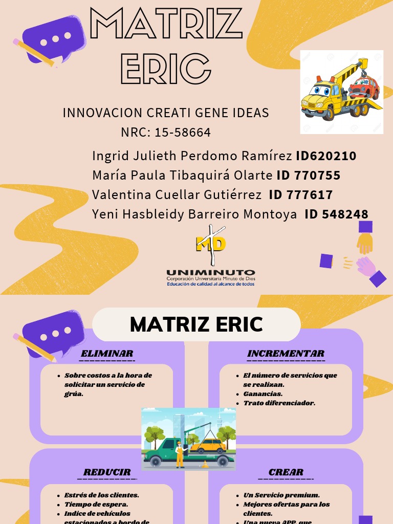 Matriz Eric | PDF | Negocios | Derecho
