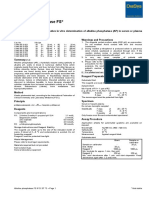 Alkaline phosphatase FS IFCC 37°C test