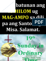 19th Sunday in Ordinary Time.pptx
