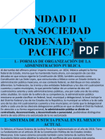 Unidad Ii Una Sociedad Ordenada y Pacifica