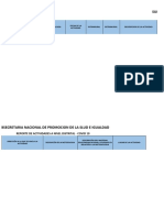 Matriz Semanal Covid - 19 Semana Del 27 de Febrero Al 3 de Marzo 2023