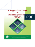 Organization and Management (OM)