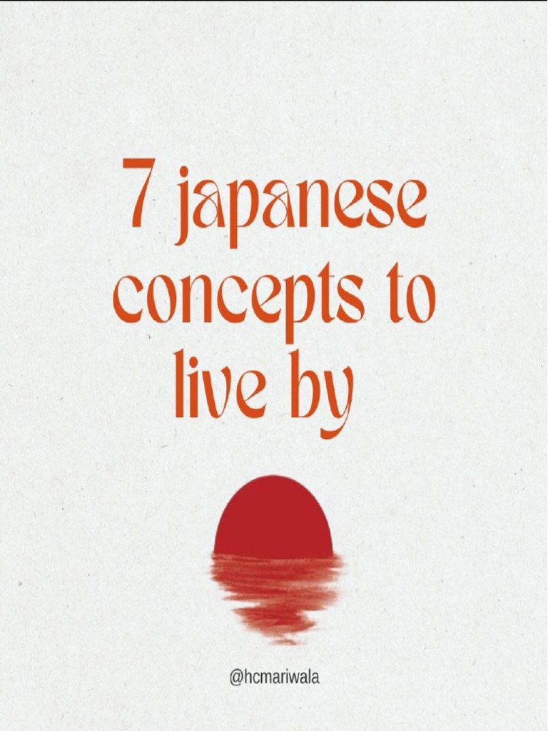 Ikigai - Japanese Way of Happy Life | PDF