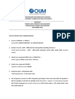 Penyerahan Dan Penilaian Tugasan EBTK3103 Tender and Contract Management Pengurusan Tender Dan Kontrak September 2022