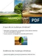 Mudanças Climaticas