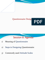 Questionnaire Design