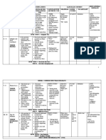 Learning Outcomes and Language Specifications