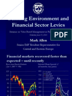 M Allen Banking Environment and Financial Sector Levies