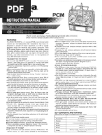 Microzone 6C Mini User Manual | PDF | Remote Control | Switch